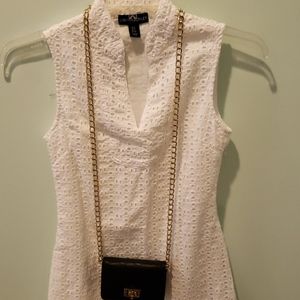 Cynthia Rowley White eyelet dress